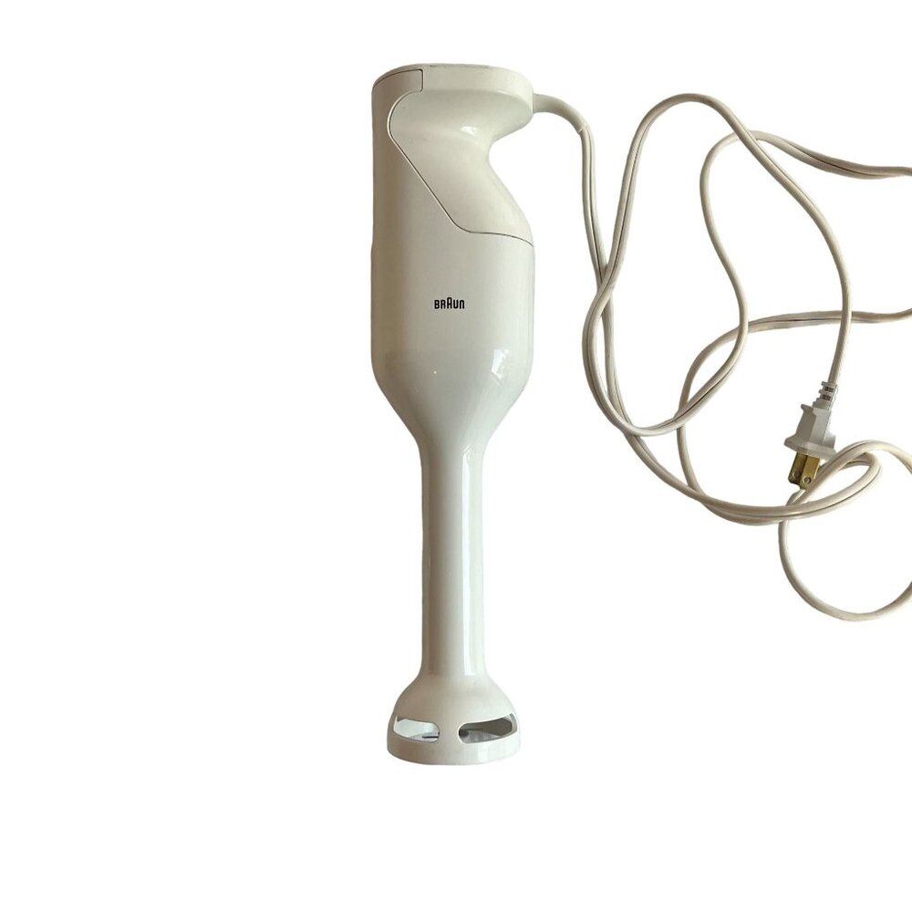Vintage Braun 4172 Hand Held Immersion Electric Blender Stick Mixer Retro